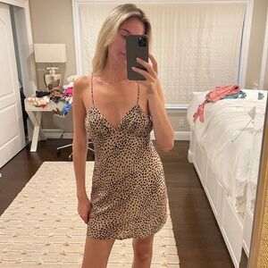 Princess Polly Leopard Print Mini Dress (4)